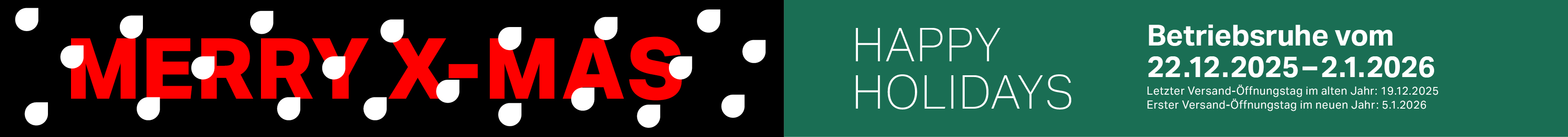 Betriebsruhe 2025