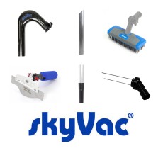 SkyVac Aufsätze, Adapter, Tüllen und Bürsten für die Dachrinnenreinigung & Draußen