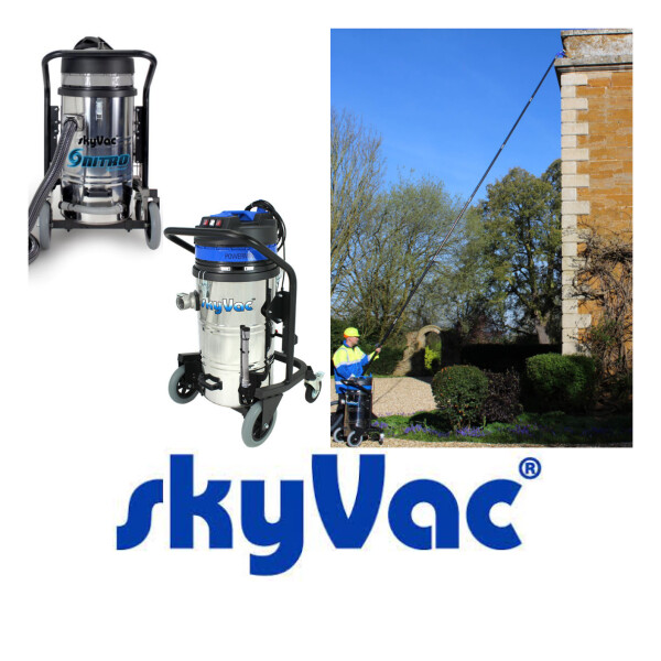 SkyVac systemen voor dakgootreiniging & buitenshuis