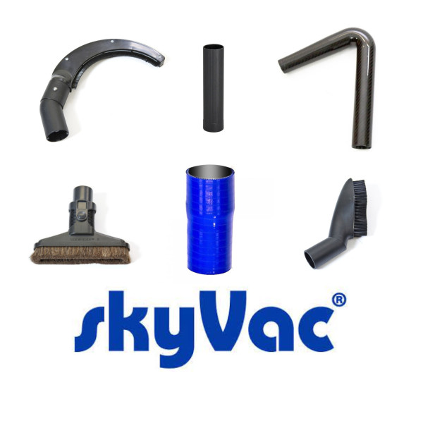 SkyVac Aufsätze, Adapter, Tüllen und Bürsten für die Industrie- und Innenreinigung