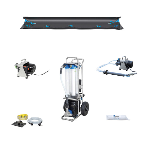 Dirty water collection systems