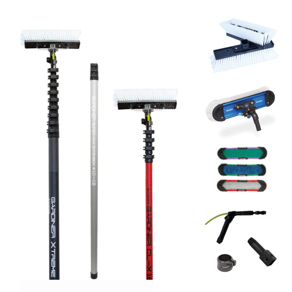 Perches télescopiques, brosses &amp;amp; embouts