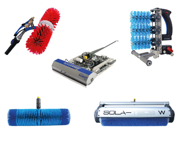 Roboter, Rotierende BÃ¼rstensysteme &amp; Lamellenreiniger