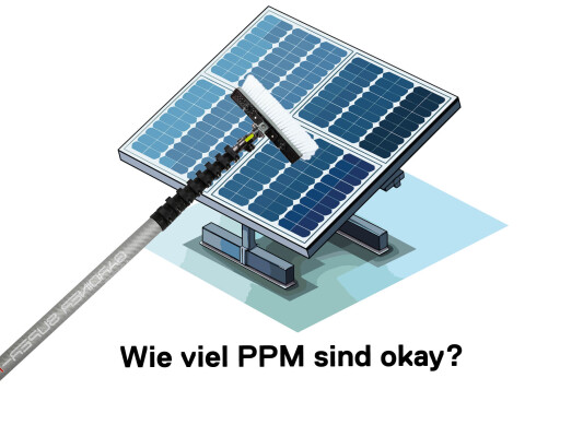 Welche Wasserqualität brauche ich für die PV- und Solarreinigung? - Welche Wasserqualität brauche ich für die PV- und Solarreinigung?