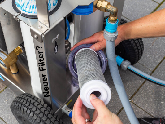 How often do I have to change my pre-filter on the OSMOBIL PRO X?  - How often do I have to change my pre-filter on the OSMOBIL PRO X? 