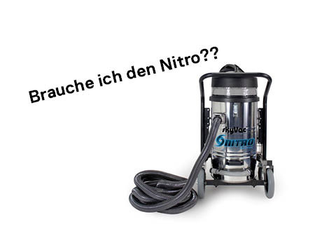 SkyVac Nitro Dachrinnensauger mit noch mehr Power - brauche ich das?  - SkyVac Nitro Profi-Dachrinnensauger mit 3600 Watt 