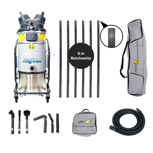 SkyVac Profi stofzuigerset ex-bescherming &...