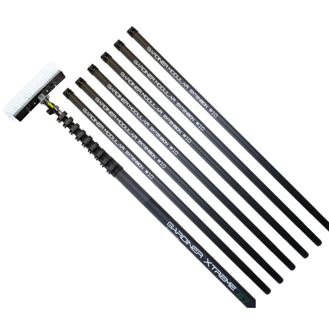 GARDINER XTREME 47 23,67 mètres HM Carbon Perche télescopique professionnelle