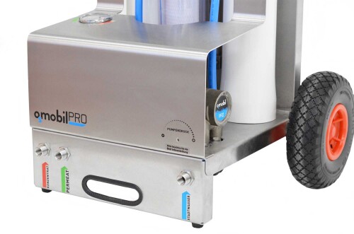 Épuisé - OSMOBIL PRO Appareil de nettoyage du verre Osmoseur PV Appareil de nettoyage pour le nettoyage par osmose & solaire