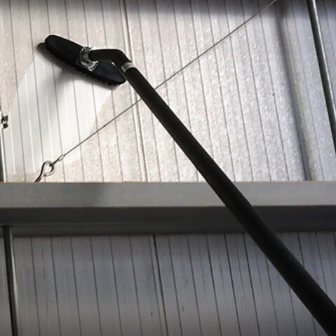 Spazzola SkyVac ATEX con base spazzola girevole