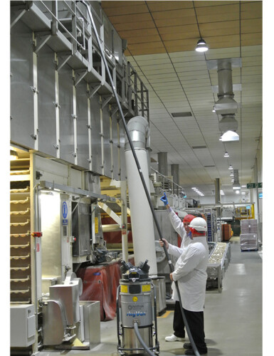 SkyVac col de cygne pour nettoyage ATEX Angle de 155