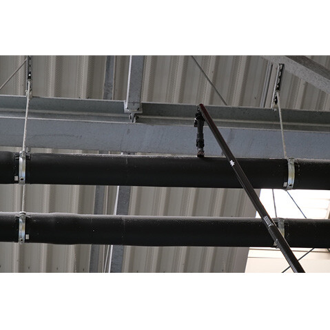 Set professionale SkyVac per la pulizia degli interni 9 metri