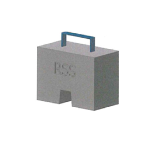 ABS mobile Guard railing weight for flat roofs