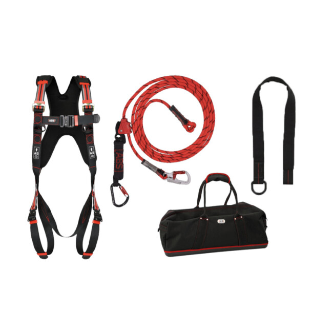 ABS PPE set for roofers 10 meters with protective bag