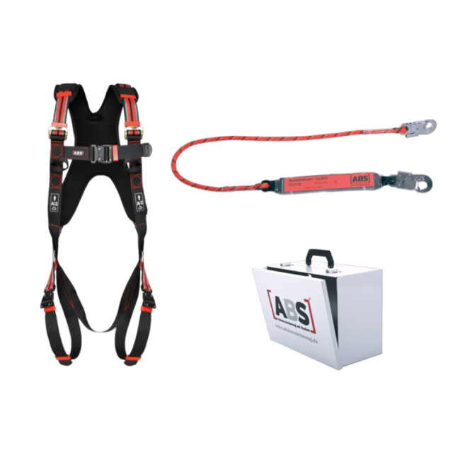 Kit de nettoyage pour vitres ABS avec mallette en tôle dacier