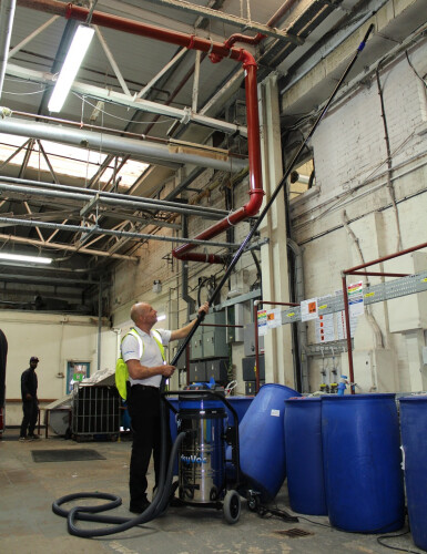 SkyVac straight connector