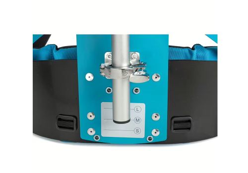 Waspak strain relief for telescopic poles