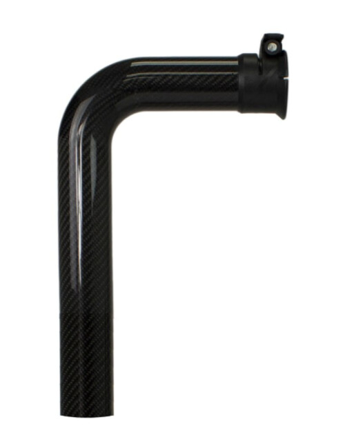 SkyVac ELITE a collo doca per la pulizia delle grondaie Angolo di 90°