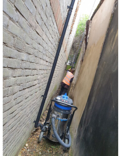 SkyVac ELITE gooseneck for gutter cleaning 180° angle