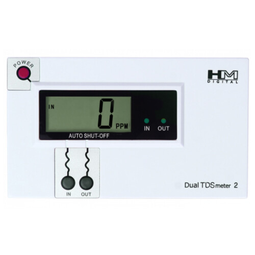 HM Digital DM-2 Inline Dual TDS Monitor dispositivo per...