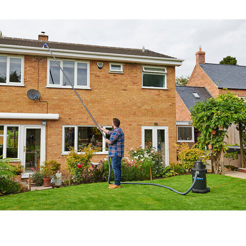 SkyVac Mighty Atom set for gutter cleaning 12 meters