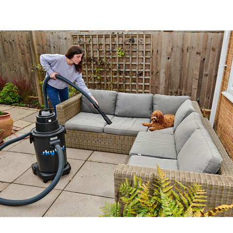 SkyVac Mighty Atom gootreinigingsset 12 meter