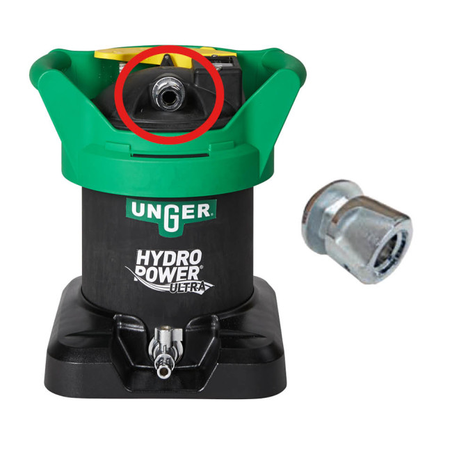 UNGER HydroPower Ultra Wasserausgang Metall 21064