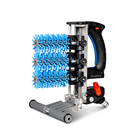 3 Ersatzbürsten für Lamellenreiniger LR-180-GTR 60 mm