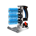 3 spazzole di ricambio per pulitore di lamelle LR-180-GTR 70 mm