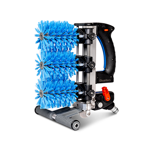 3 spazzole di ricambio per pulitore di lamelle LR-180-GTR 95 mm