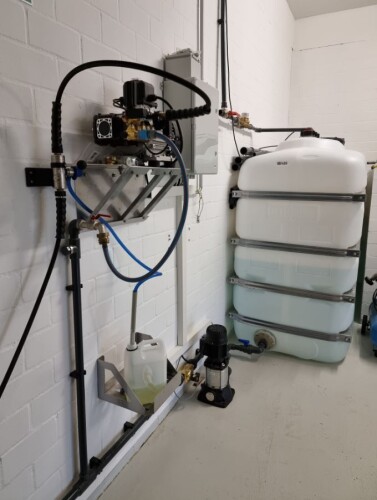 Zuiver water vulstation Osmose vulstation