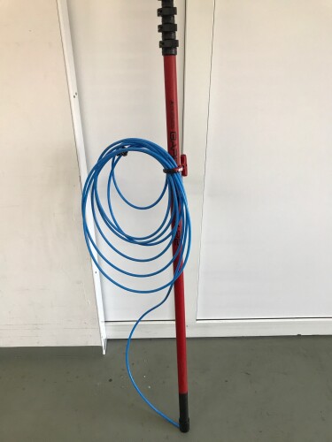 Hose guard carrying and winding aid L