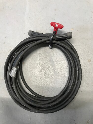 Hose guard carrying and winding aid XL