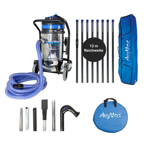 SkyVac professional set for gutter cleaning 12 meters