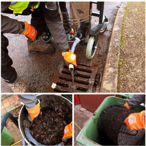 SkyVac professional set for gutter cleaning 12 meters