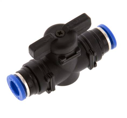 GARDINER flow control valve for telescopic poles