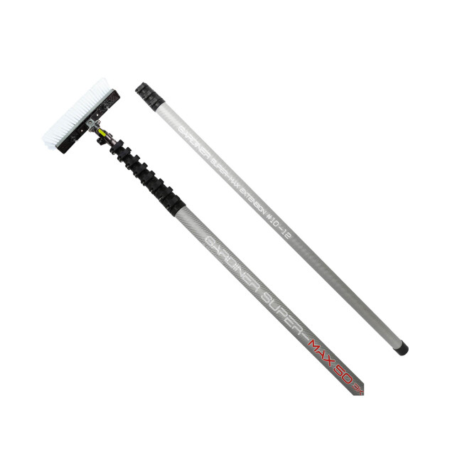 GARDINER SUPER MAX 63 19,20 metri di palo telescopico professionale in carbonio 3K