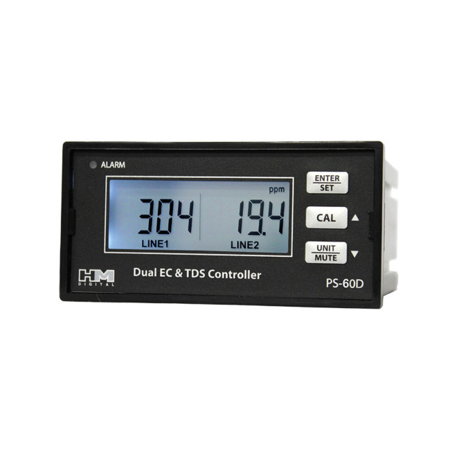 HM Digital PSC-60 Dual EC und TDS Anzeigemonitor Wassertestgerät