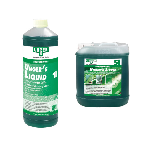 UNGERs Sapone liquido per la pulizia dei vetri