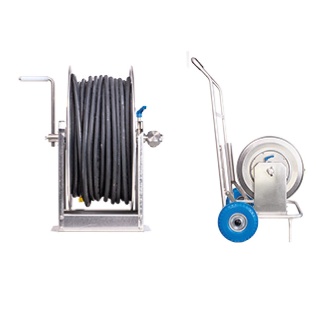 SOLA-TECS Enrouleur de tuyau haute pression STH-150