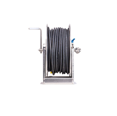 SOLA-TECS Enrouleur de tuyau haute pression STH-150 sans...