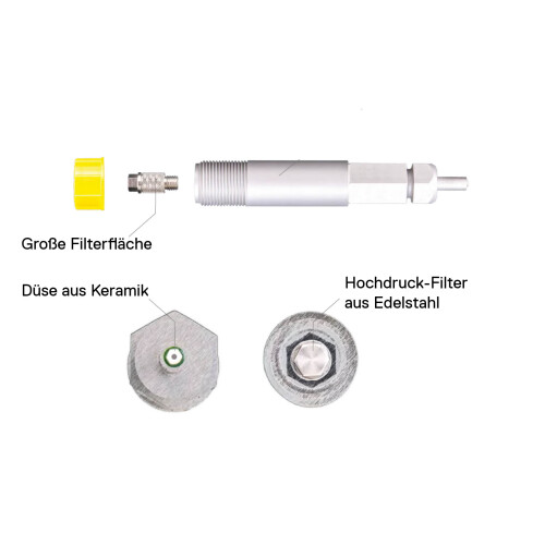 SOLA-TECS C connection pin 0.9 - 5 l/min - Nozzle