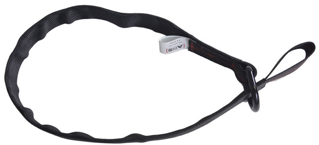 Fettuccia con occhiello di ancoraggio in ABS