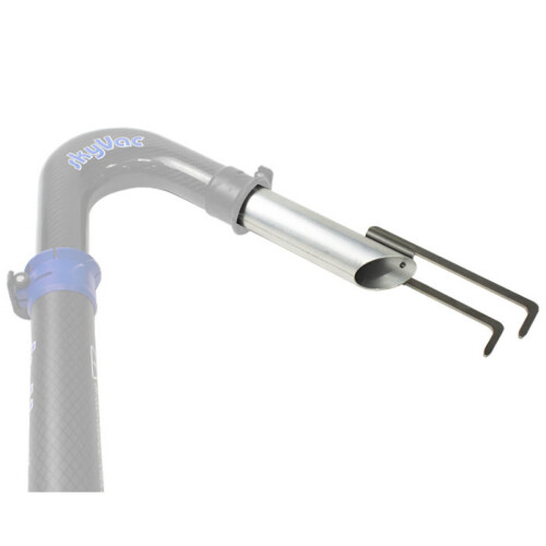SkyVac fork tool for gutter cleaning