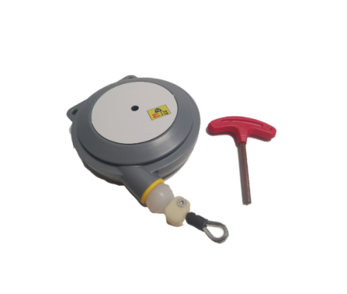 Pulling unit for Waspak for telescopic poles