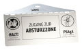 BorderMark waarschuwingsbord