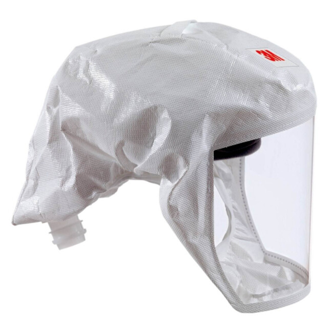 Cuffia leggera monouso 3M Versaflo con supporto per la testa integrato, bianco