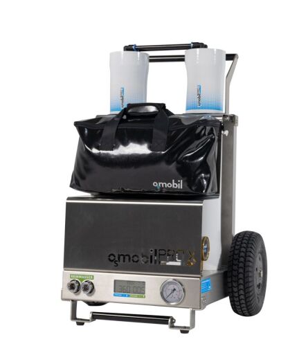 OSMOBIL PRO X für die Glas PV und Fassadenreinigung
