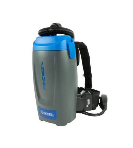 HAZARDOUS MATERIALS - SkyVac Backpack Vacuum Set for Indoor Cleaning, 8.5 m, incl. battery