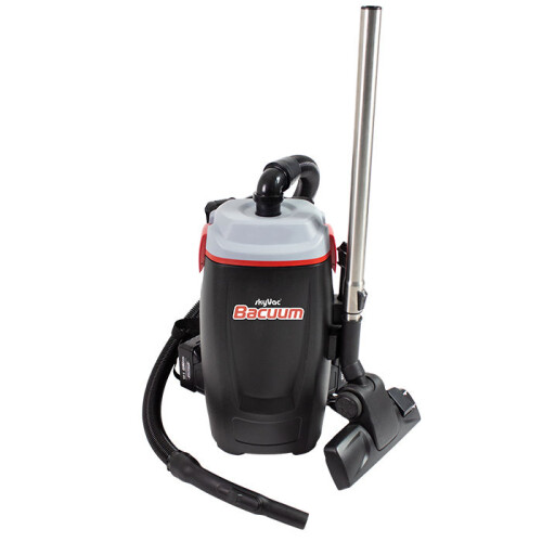 GEVAARLIJKE STOFFEN - SkyVac-rugzakstofzuigerset voor binnenreiniging, 8,5 m, incl. accu